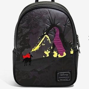 Loungefly Maleficient Dragon Mini Backpack